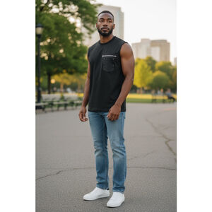 Gianni Versace Black Medusa Head Top Size 38 (US M) with Silver Hardware